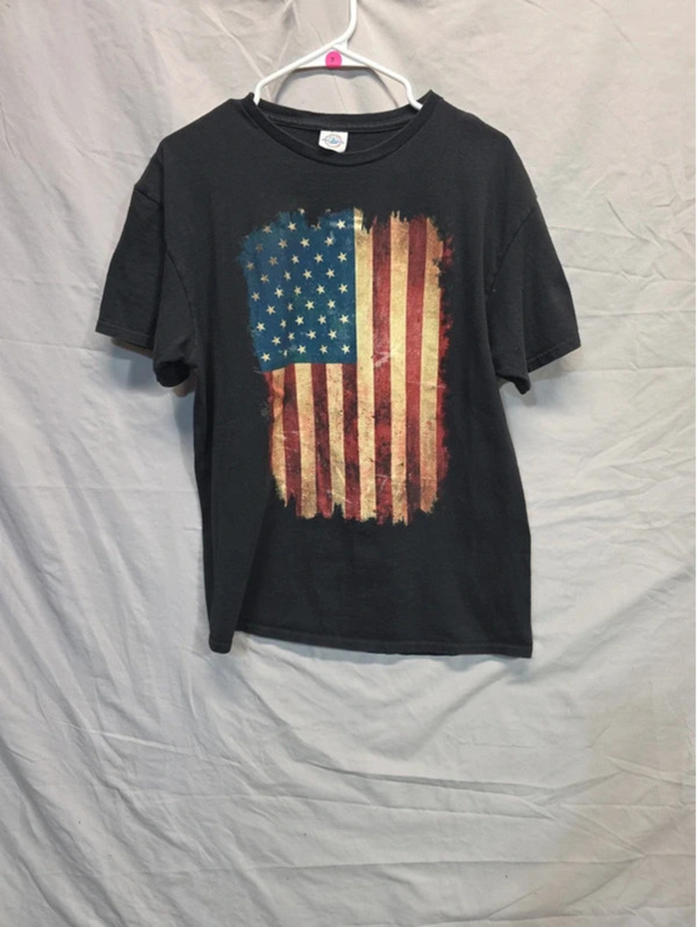 3. Vintage America flag t-shirt